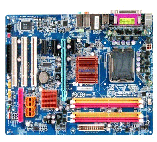 S-775 Gigabyte 945PL-S3P (i945/ich7 FSB1333(OC) 4*DDR2 PCIe-x16 8ch GLAN ATX)