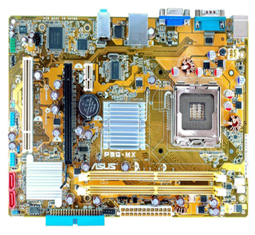 S-775 Asus P5G-MX (i945GC/ICH7 FSB1066 4*DDR2 PCIe-x16 VGA 6ch LAN mATX