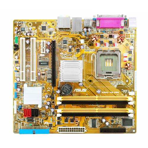 S-775 Asus P5GC-VM PRO (i945GC/ICH7 FSB1333(OC) 4*DDR2 PCIe-x16 VGA 8ch GLAN mATX)