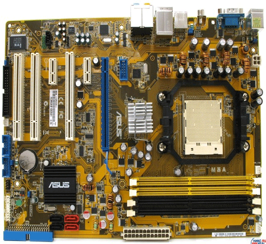 S-AM2+ Asus M3A (AMD 770/SB600 HT3.0 4*DDR2-1066 PCIe-x16 8ch GLAN ATX)