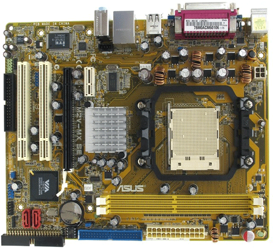 S-AM2 Asus M2V-MX SE (VIA K8M890 2*DDR2-800 PCIe-x16 VGA 6ch LAN uATX)